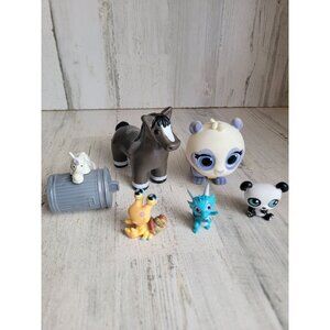 Variety animal panda Crab unicorn playset toy figure horse‎ set